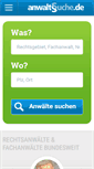 Mobile Screenshot of anwaltssuche.de